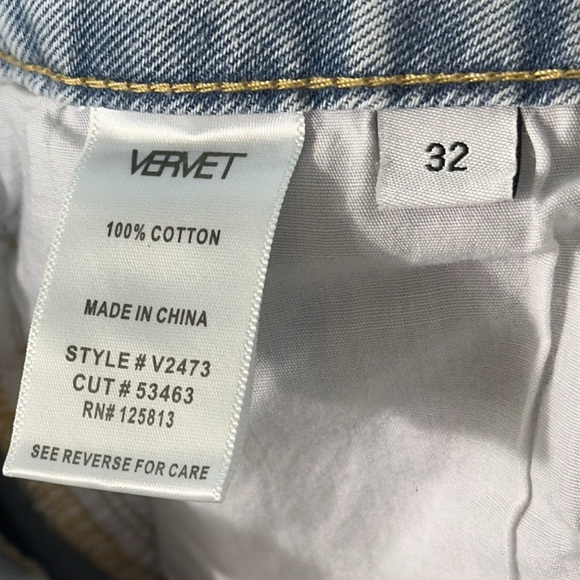 NWT‎ Vervet Super High Rise 90's Vintage Flare Jeans - Picture 6 of 11
